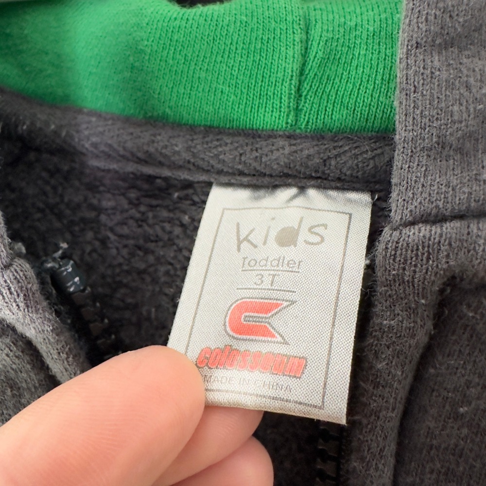 Colosseum UND Sioux University of North Dakota Kids‎ Toddler 3T Hoodie Full Zip - Picture 6 of 7